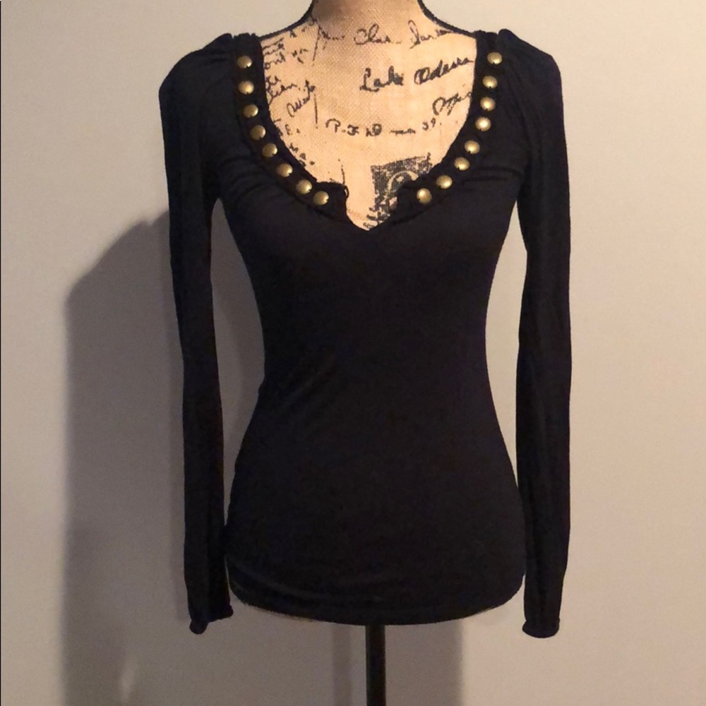 American Rag Dark Navy top